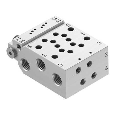 Festo Manifold Rail VABM-L1-10W-G18-2 VABM-L1-10W-G18-2